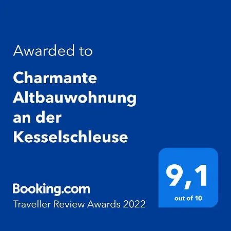 Apartmán Charmante Altbauwohnung An Der Kesselschleuse 2 *