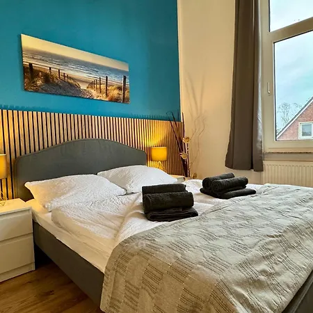 شقة Charmante Altbauwohnung An Der Kesselschleuse 2 إمدن